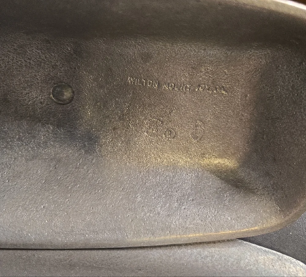 Wilton Mount Joy, CA Pewter Vintage Butter Dish with Lid & Glass Insert